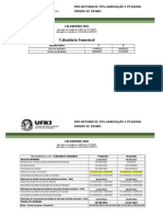 UFRJ - Calendário Acadêmico 2022 - Semestral