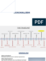 MINIMALISM & de Stijl