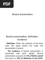 Download Breech Presentation by Taybe Muthalath SN56573694 doc pdf