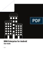 BBM Enterprise for Android User Guide