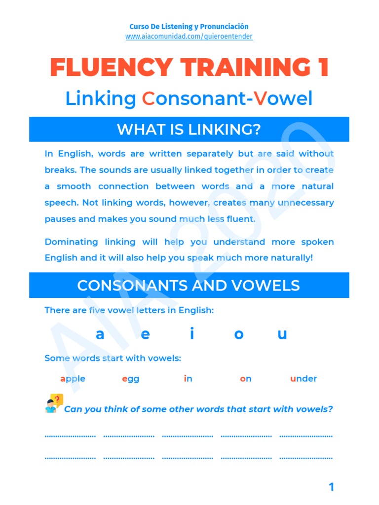Mini Fluency Pdf Fluency Training 1 English Ver 2021 Pdf