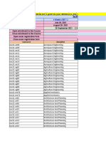 Final Course List (July - Dec 2021)