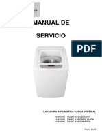 (FUZZYWASH GRAFITO) - 913070004 (FUZZYWASHBLCO) - 913070005 (FUZZYWASHGP) Manual Servicio