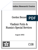 Vladimir Putin and russian special services