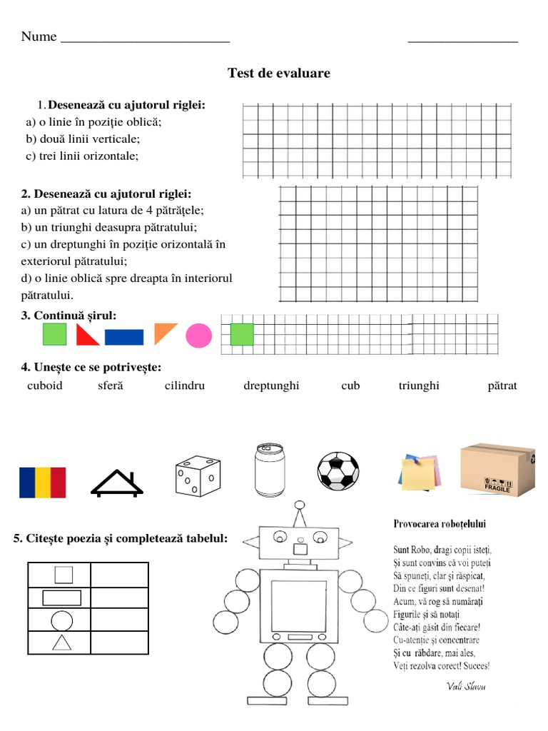Test de Evaluare MEM | PDF