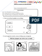 Evaluacion de Comunicacion