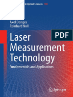 3662436337laser Measurement Technology Fundamentals and Applications