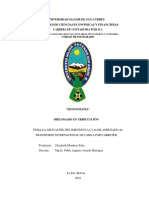 Dt-V-Xiii 112 La Aplicación Del Impuesto Al Valor Agregado Al Transporte Internacional de Carga Por Carretera