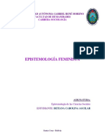 Epistemología y Feminismo