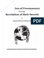 LUDENDORFF (E.) - Destruction of Freemasonry Through Revelation of Their Secrets (1927)