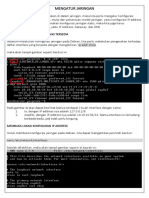 Mengatur Jaringan Pada Debian