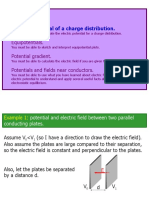 Electric Potential of A Charge Distribution.: Today's Agenda