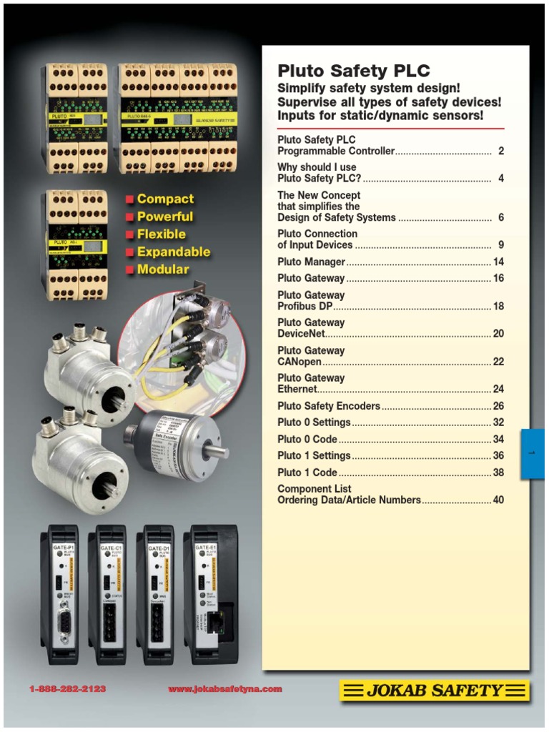 Pluto Safety PLC User Manual | PDF | Programmable Logic Controller ...