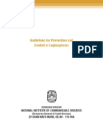 Communicable Diseases Guidelines for Prevention and Control Leptospirosis