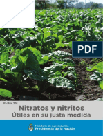 Nitratos vegetales: Útiles en dosis bajas