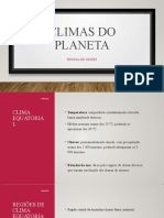 Climas do Planeta