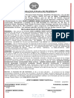 DECLARACION JURADA DE PROPIEDAD LOLY. 21-09-2021
