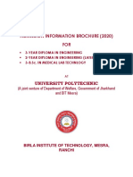 Information Brochure (2020)