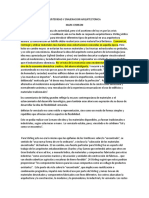 Austeridad y Enajenacion Arquitectonica