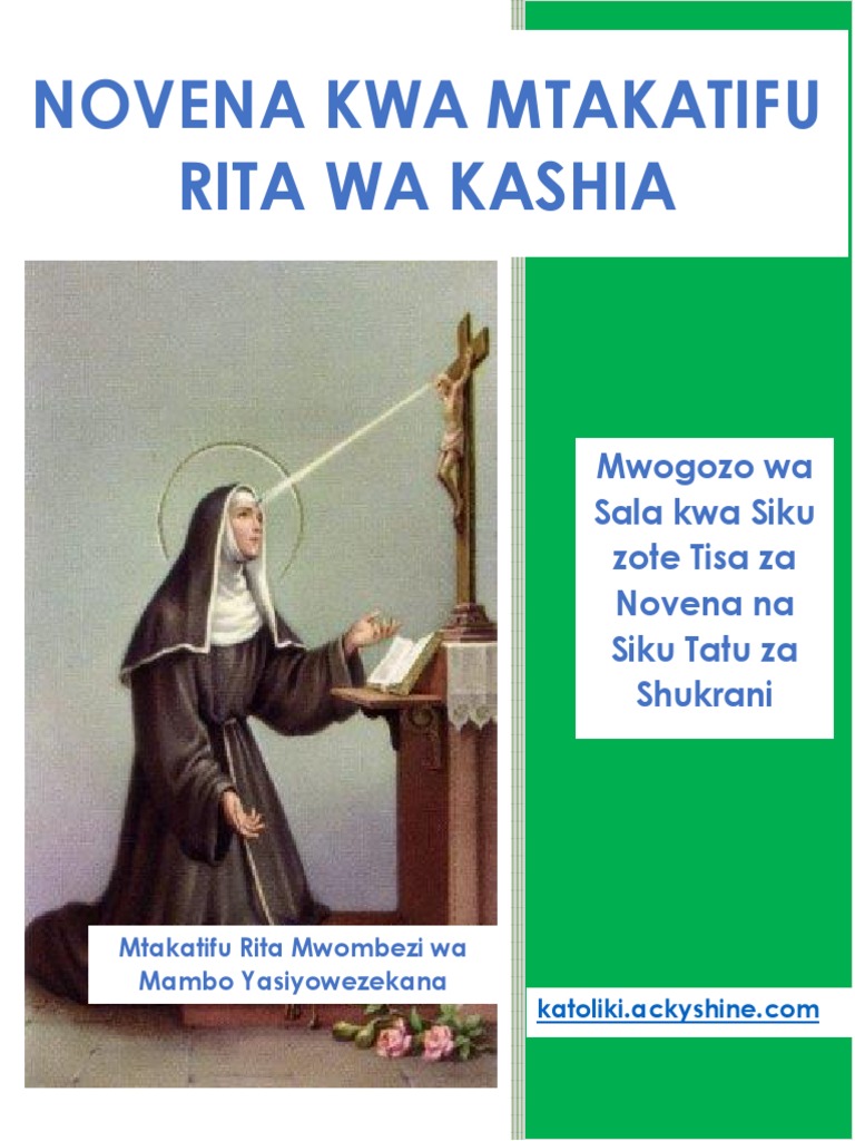 NOVENA KWA MT RITA WA KASHIA Omjg68 | PDF