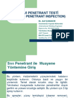 4.4. Sıvı Penetrant Yöntemi (Liquid Penetrant Inspection)