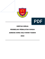 Kertas Kerja Alatan Sukan 2022