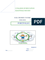 Porfolio Front Page