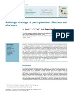 Radiologic Drainage of Post-Operative Collections and Abscesses