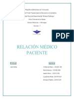 Relacion Medico-Paciente