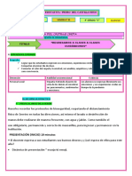 Minedu Sesión de Aprendizaje Primer Dia de Clases para El Nivel Primaria 2022