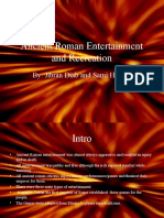 Ancient Roman Entertainment and Recreation PP