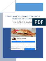 Guía Como Crear, Configurar y Publicar Una Fanpage de Facebook - en 6 Pasos