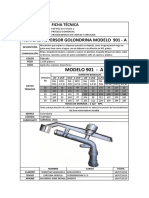 Ficha Tecnica Aspersor Golondrina 901 Agua