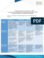 Anexo 3 - Identificar Las Variables Básicas para La Planificación Del Proyecto