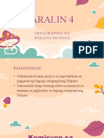 Filipino. Aralin 4