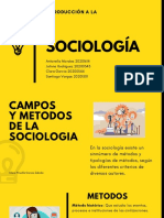 Campos y Metodos de La Sociologia