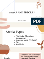 Media and Theories: MA. Le Kim An Nhien