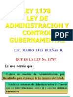 Ley 1178 Presentacion