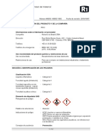 HOJA DE SEGURIDADc85