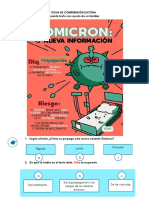 Ficha de Comprensión Lectora