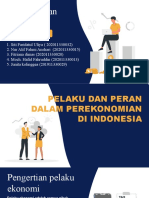 Pelaku Dan Peran Dalam Perekonomian Di Indonesia