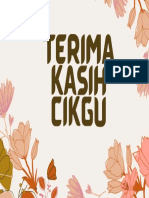 TERIMA KASIH CIKGU