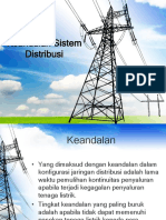 Keandalan Sistem Distribusi