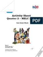 Activity Sheet: Quarter 2 - MELC No. 1