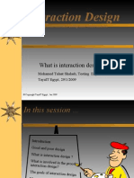 What Is Interaction Design