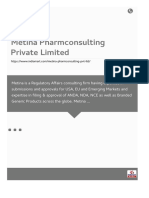 Metina Pharmconsulting Private Limited