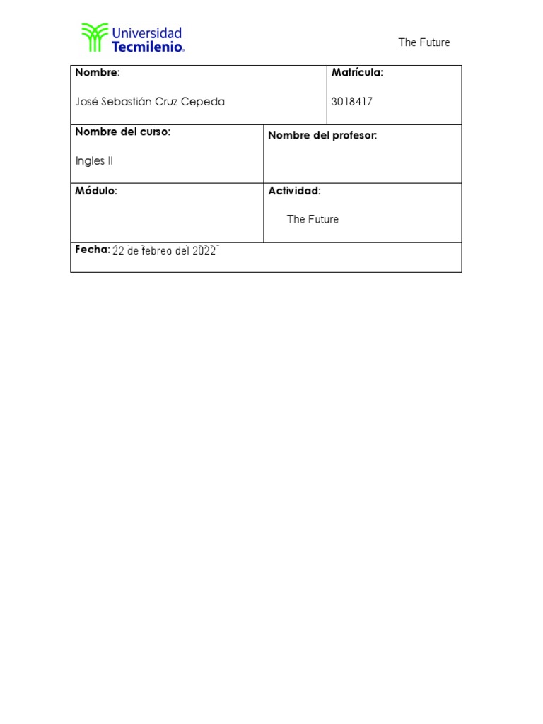 Future Predictions in English Activity | PDF