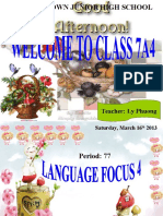 Language focus 4 English 7 Phuong