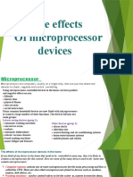 The Effects of Microp Oces o Devices