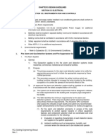 Chapter 5 Design Guidelines Section 5.5 Electrical Subsection 5.5.3 Instrumentation and Controls